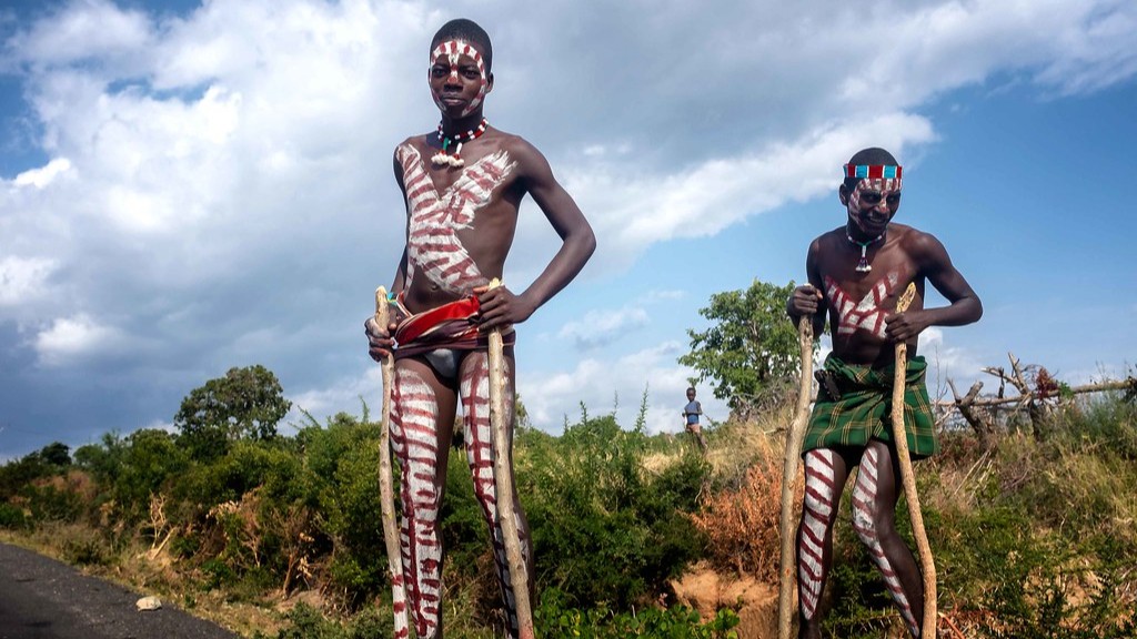 Hur krympte afrikanska stammar huvuden